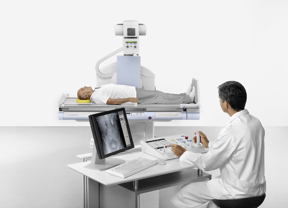 射线照相 - 一种诊断膝关节病的仪器方法